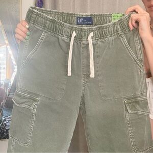 GAP Olive Utility Cargo Jogger Pants
